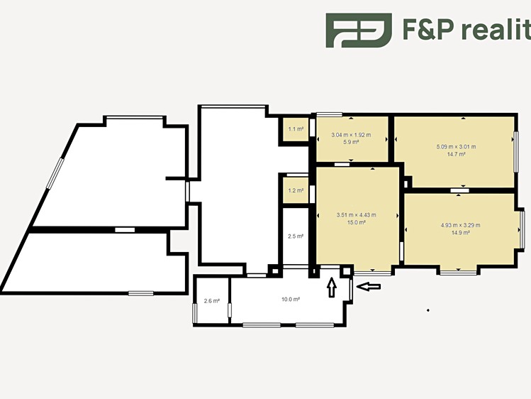 Prodej činžovního domu 197 m² - foto 3