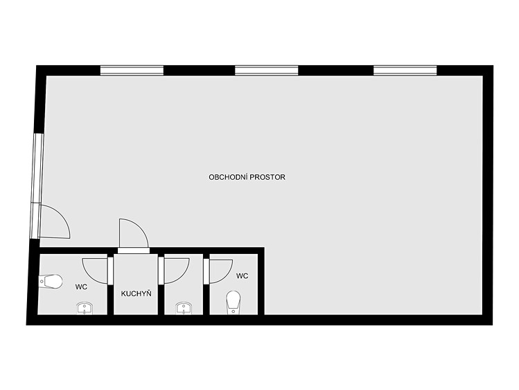 Prodej obchodního prostoru 53 m² - foto 8