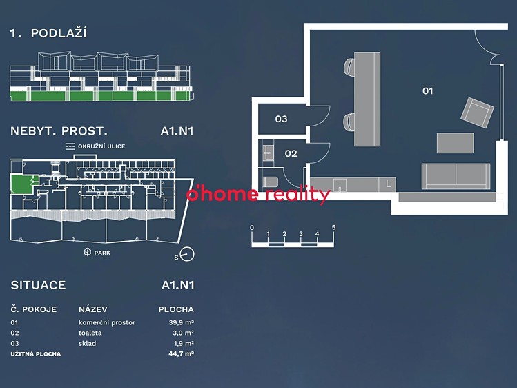 Prodej obchodního prostoru 45 m² - foto 5