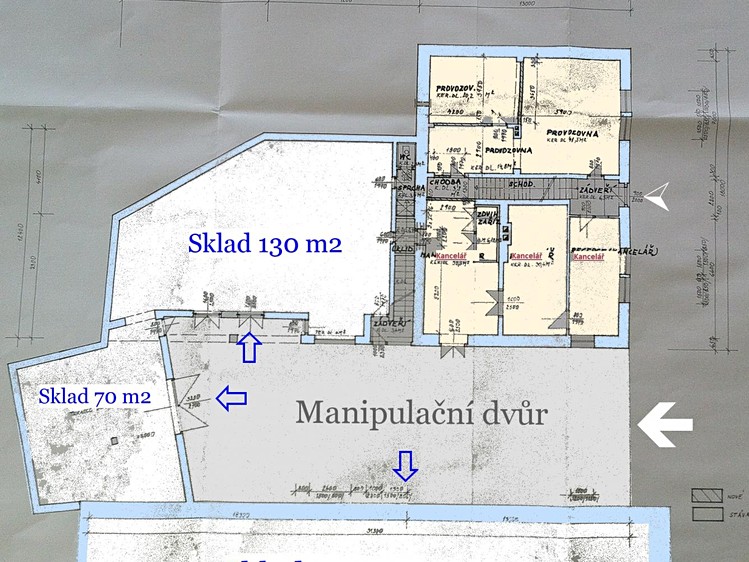Prodej výrobní haly, prostoru 1 400 m² - foto 3