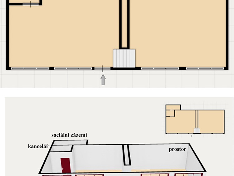 Prodej kanceláře 154 m² - foto 3