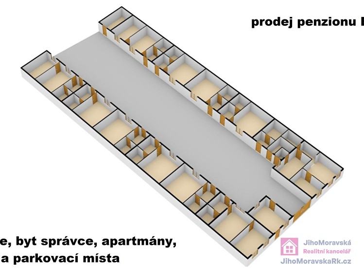 Prodej ubytovacího zařízení 664 m² - foto 4