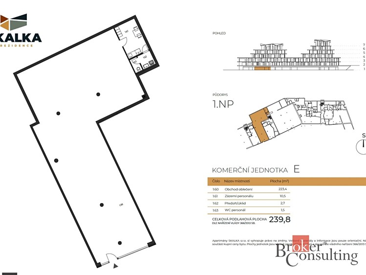 Prodej obchodního prostoru 238 m² - foto 3