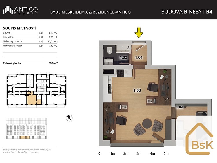 Prodej obchodního prostoru 40 m² - foto 2