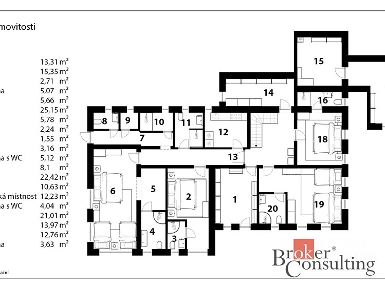 Prodej ubytovacího zařízení 390 m² - foto 2