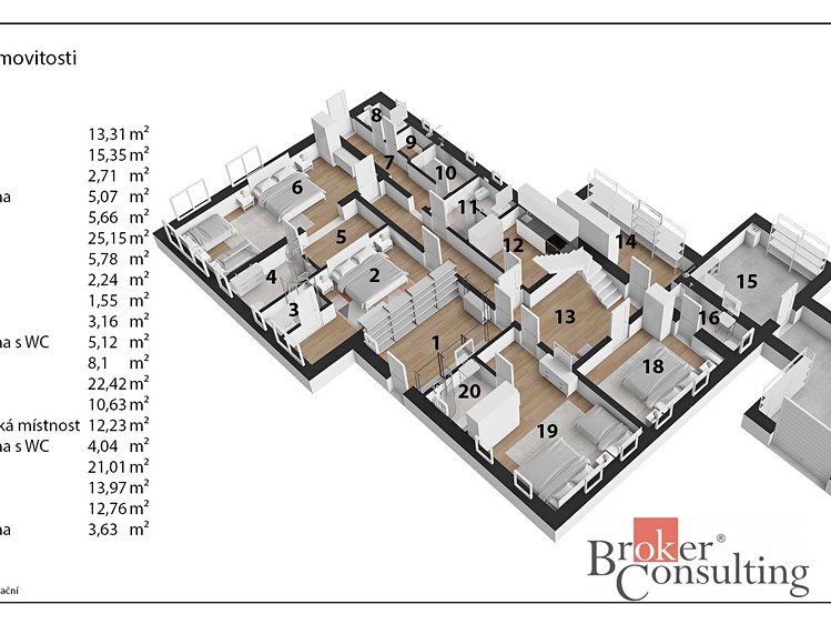 Prodej ubytovacího zařízení 390 m² - foto 3