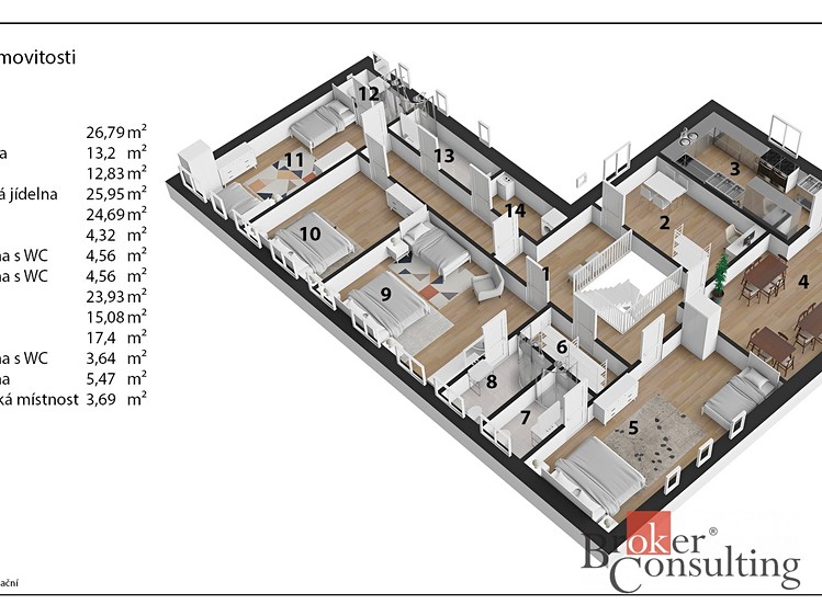 Prodej ubytovacího zařízení 390 m² - foto 5