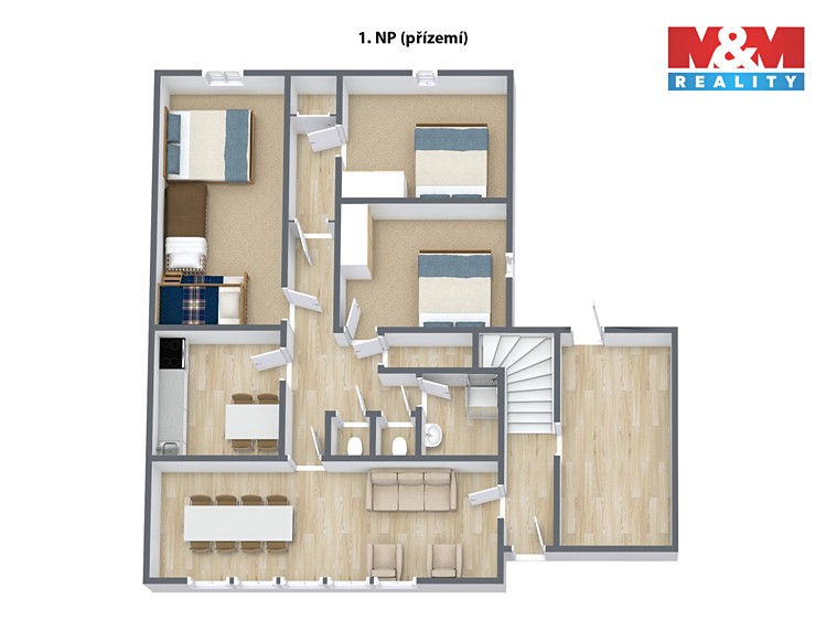 Prodej ubytovacího zařízení 178 m² - foto 8