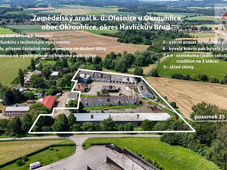 Prodej zemědělského objektu 25 561 m² - foto 2