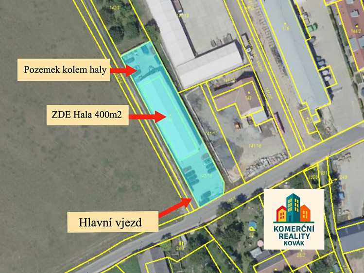 Prodej skladového prostoru 500 m² - foto 1