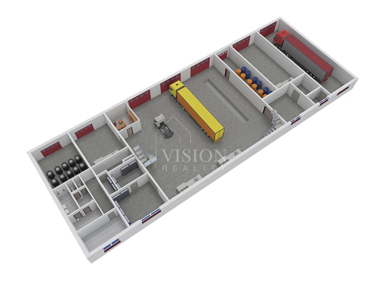 Prodej výrobní haly, prostoru 32 972 m² - foto 8