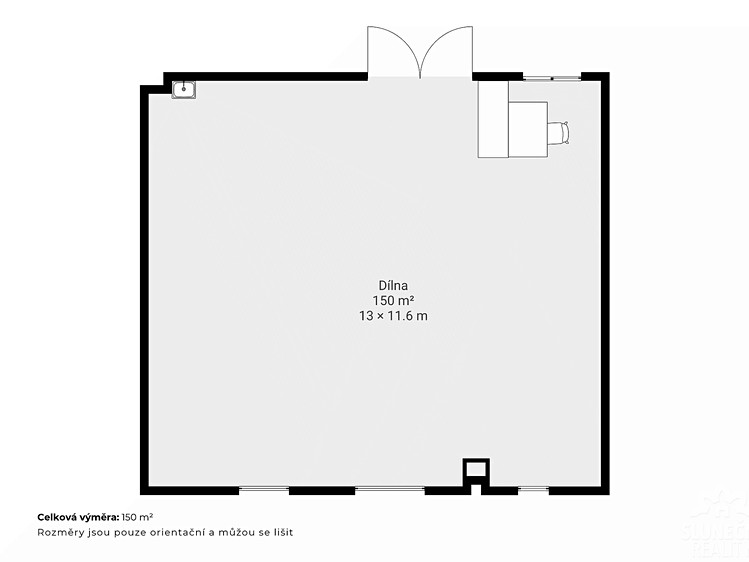 Pronájem skladového prostoru 150 m² - foto 8