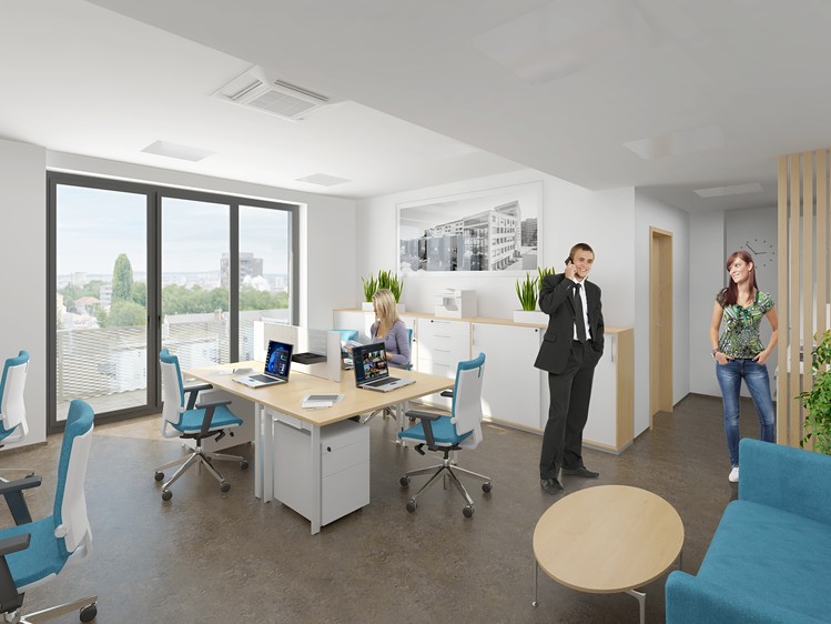Pronájem kanceláře 50 m² - foto 8