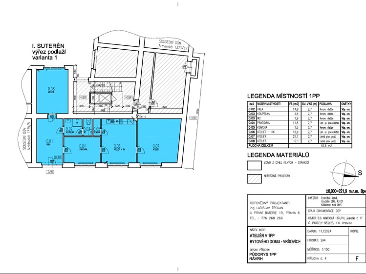 Pronájem obchodního prostoru 92 m² - foto 3
