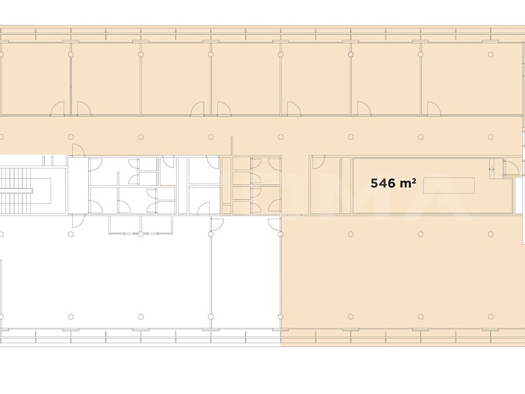 Pronájem kanceláře 546 m² - foto 3
