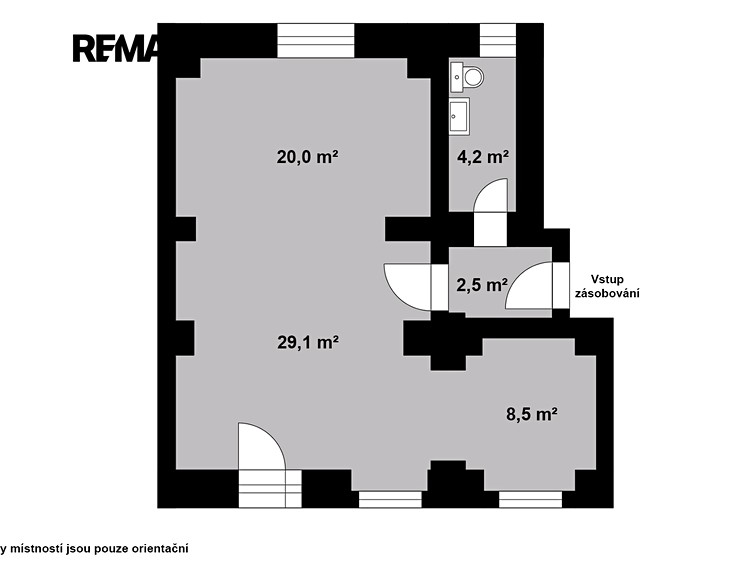 Pronájem obchodního prostoru 64 m² - foto 4