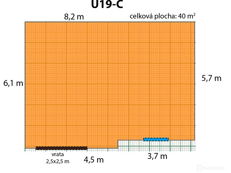 Pronájem skladového prostoru 40 m² - foto 3