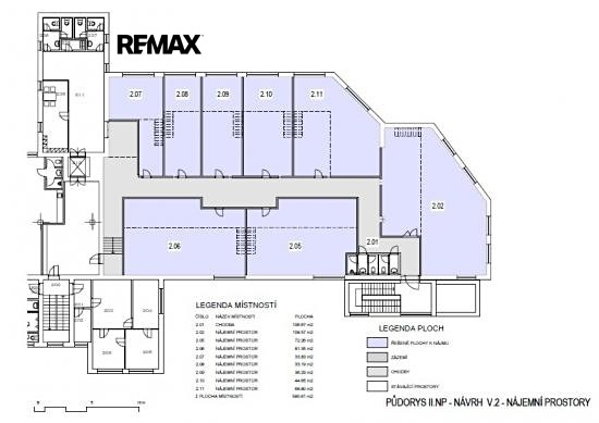 Pronájem kanceláře 111 m² - foto 2