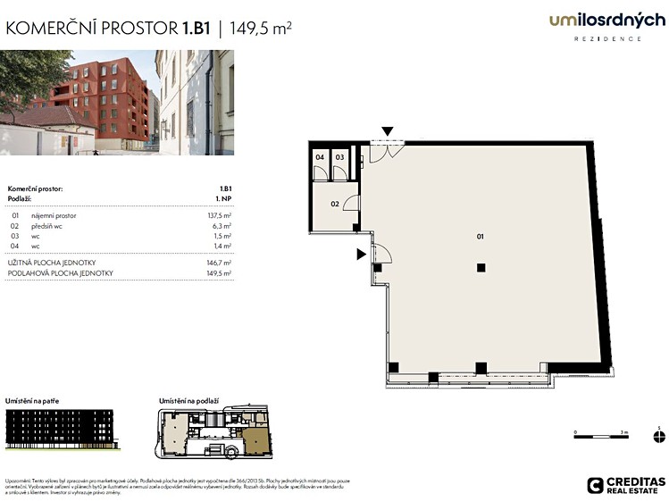 Pronájem obchodního prostoru 147 m² - foto 8