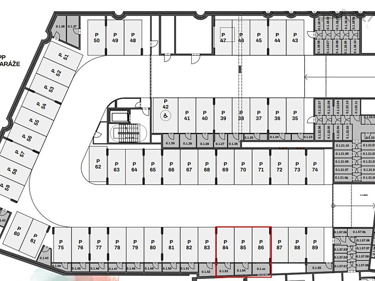 Pronájem kanceláře 77 m² - foto 4