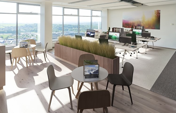 Pronájem kanceláře 924 m² - foto 8