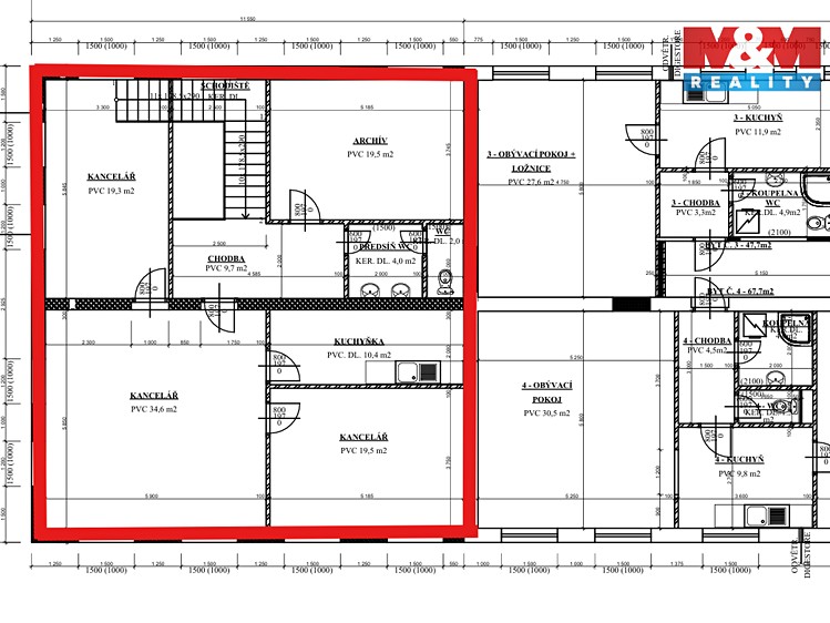 Pronájem skladového prostoru 196 m² - foto 8