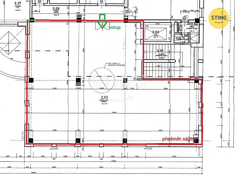 Pronájem kanceláře 168 m² - foto 8