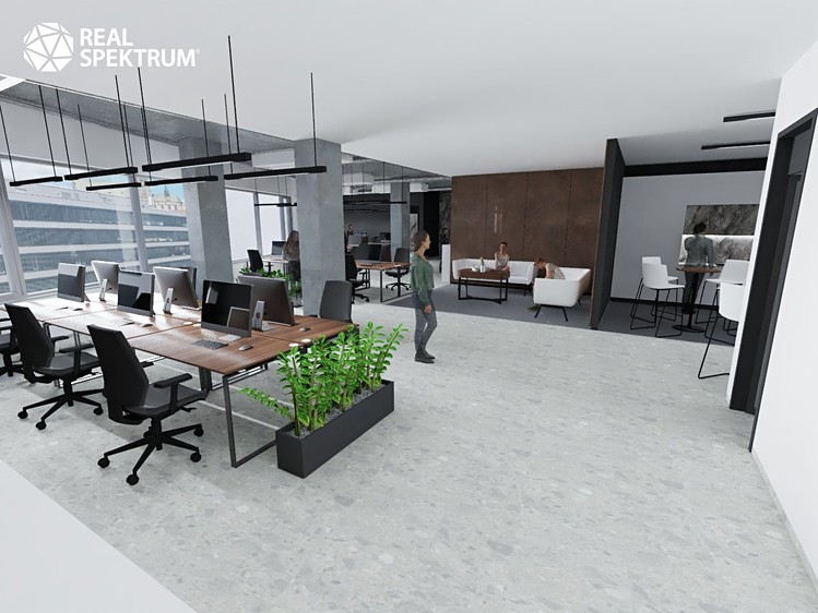 Pronájem kanceláře 240 m² - foto 4