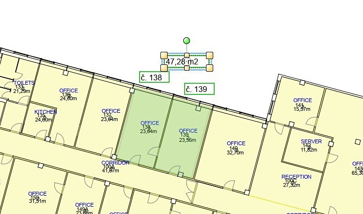 Pronájem kanceláře 47 m² - foto 7