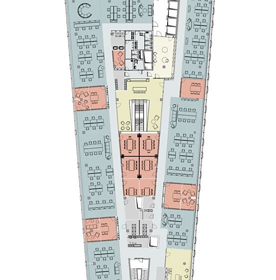 Pronájem kanceláře 2 000 m² - foto 8