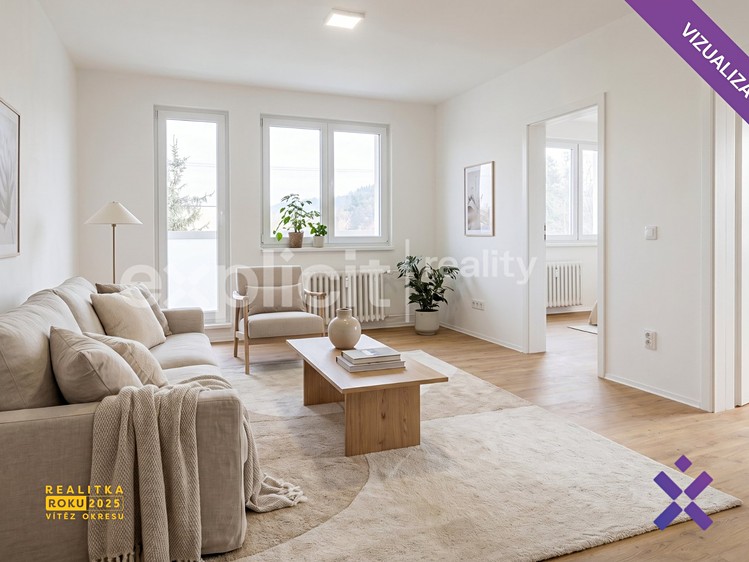 Prodej bytu 3+1 61 m² - foto 1