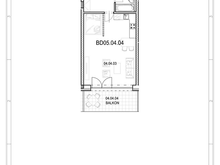 Prodej bytu 1+kk 48 m² - foto 7