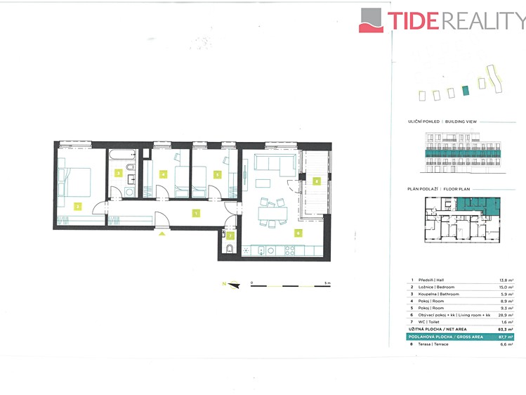 Prodej bytu 4+kk 88 m² - foto 3
