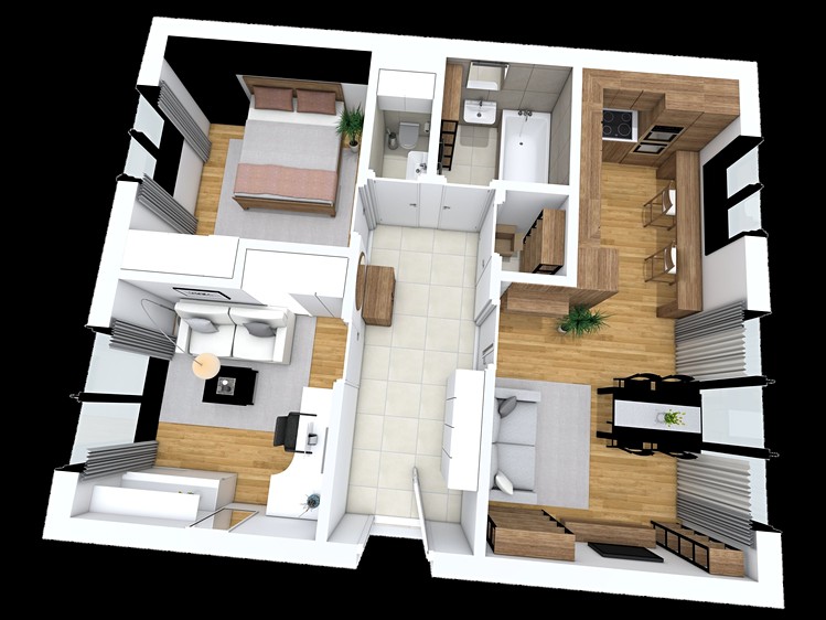 Prodej bytu 3+kk 66 m² - foto 3