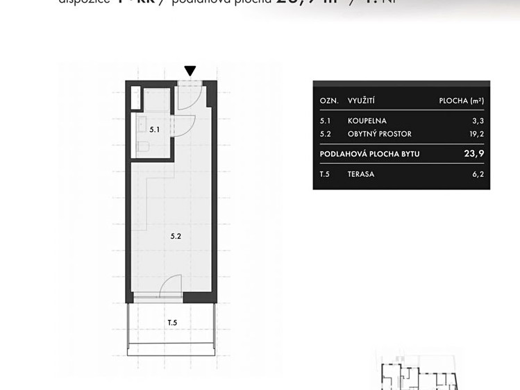 Prodej bytu 1+kk 24 m² - foto 8