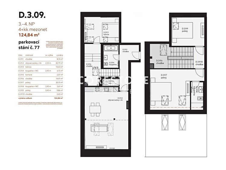 Prodej bytu 4+kk 124 m² (Mezonet) - foto 7