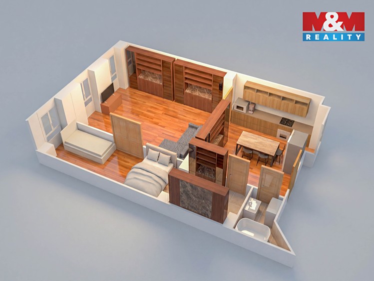 Prodej bytu 2+1 65 m² - foto 5