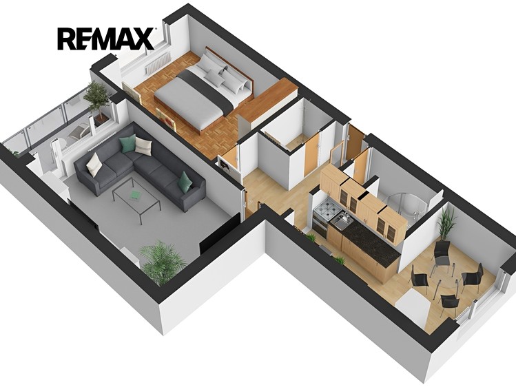 Prodej bytu 2+1 59 m² - foto 5