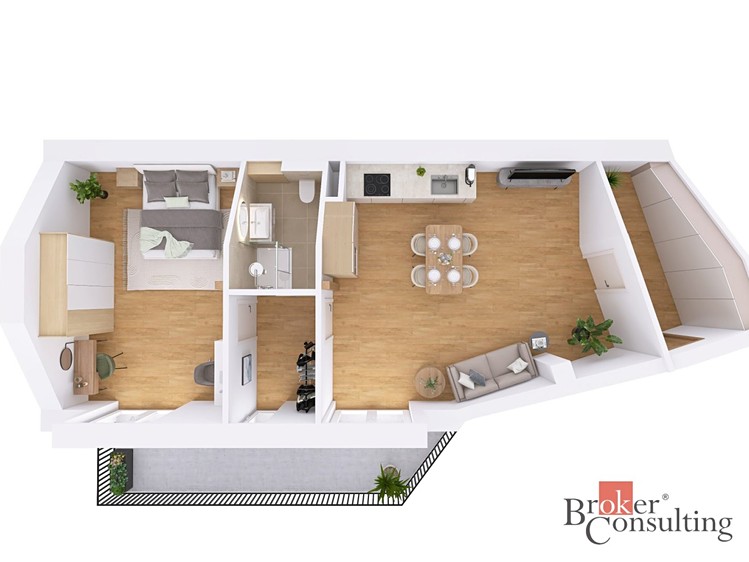 Prodej bytu 2+kk 68 m² - foto 4