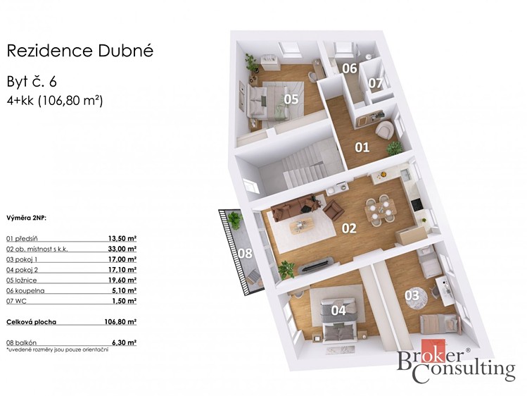 Prodej bytu 4+kk 110 m² - foto 5