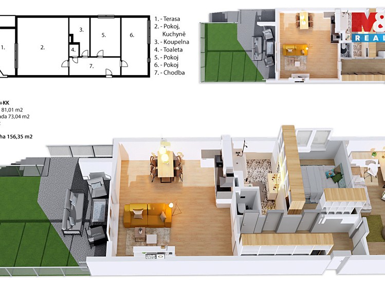 Prodej bytu 3+kk 81 m² - foto 4
