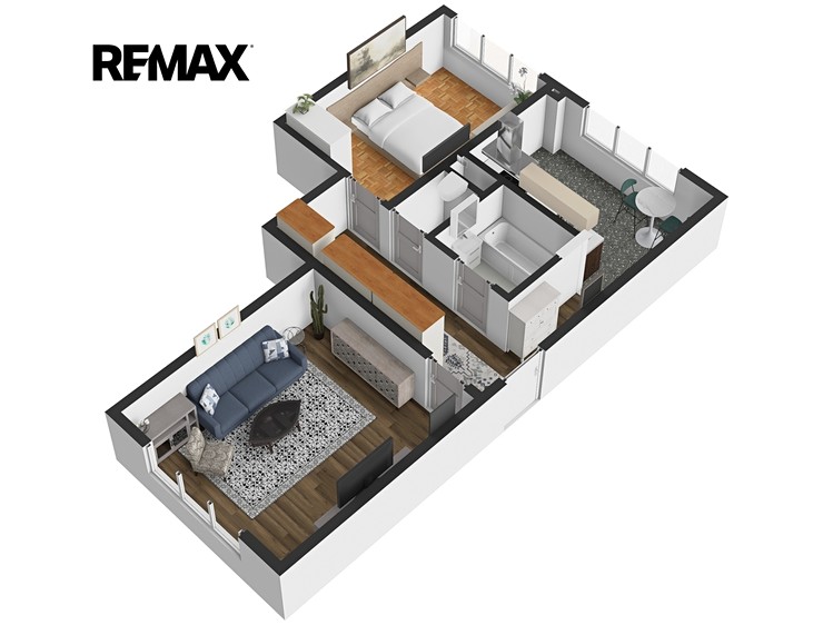 Prodej bytu 2+1 56 m² - foto 4