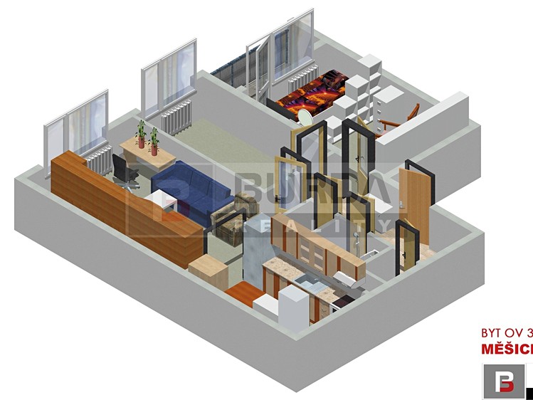 Prodej bytu 3+1 68 m² - foto 5