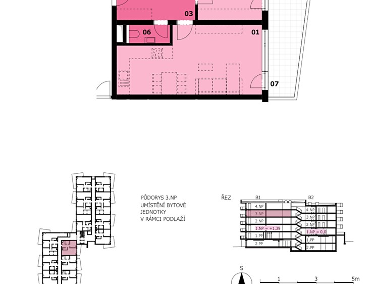 Prodej bytu 2+kk 60 m² - foto 3