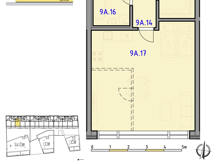 Prodej bytu 1+kk 52 m² - foto 3