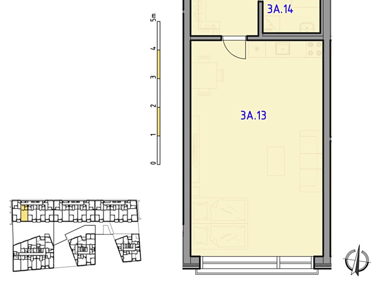 Prodej bytu 1+kk 52 m² - foto 4