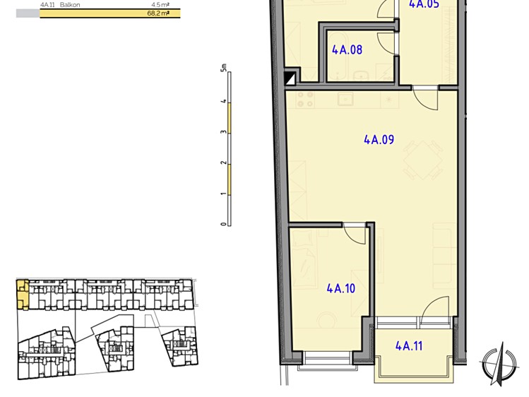 Prodej bytu 3+kk 73 m² - foto 3
