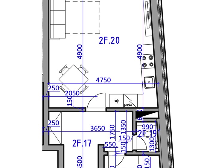 Prodej bytu 1+kk 41 m² - foto 6