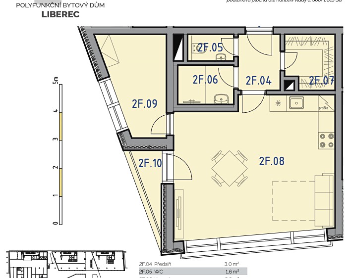 Prodej bytu 2+kk 49 m² - foto 4