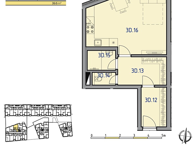 Prodej bytu 1+kk 42 m² - foto 3